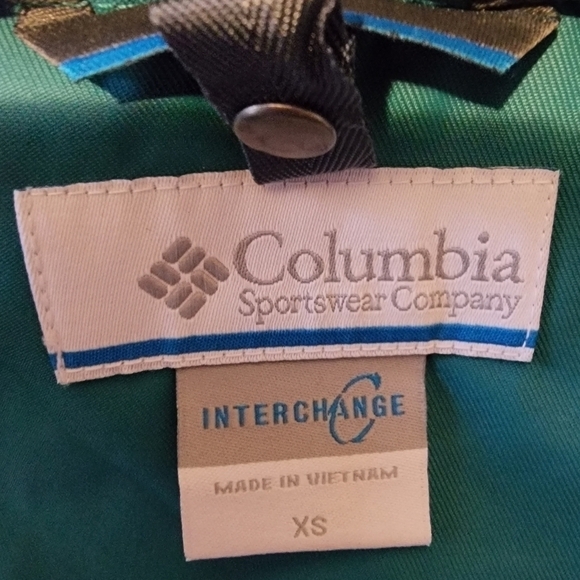 COLUMBIA Womans Powderhouse Jacket Emerald Size XS - Picture 16 of 16